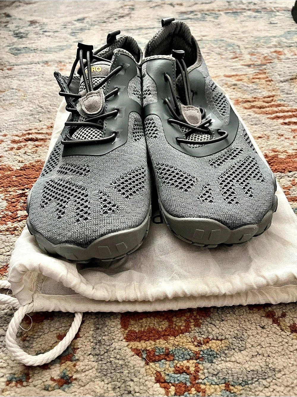 Saguaro Gray barefoot Shoes EU 45